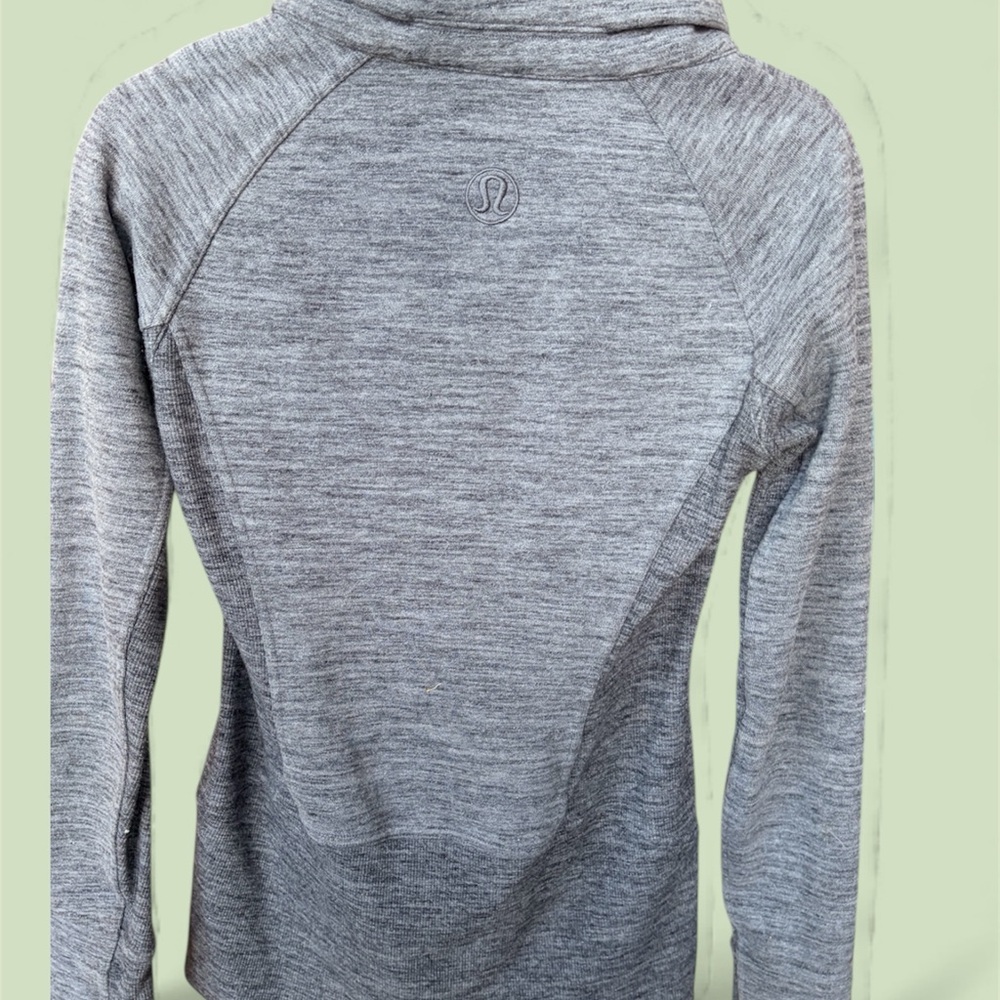 Lululemon Define Jacket Gray/Black Heathered Full… - image 1